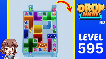 Drop Away Level 595 Solution Walkthrough