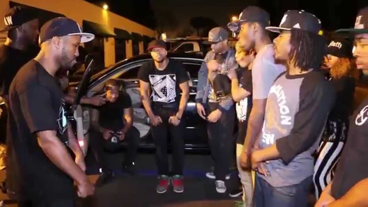 Konkrete aka Jr. Tight Eyez Round 6 In The Battle Zone At The Carson Spot Session