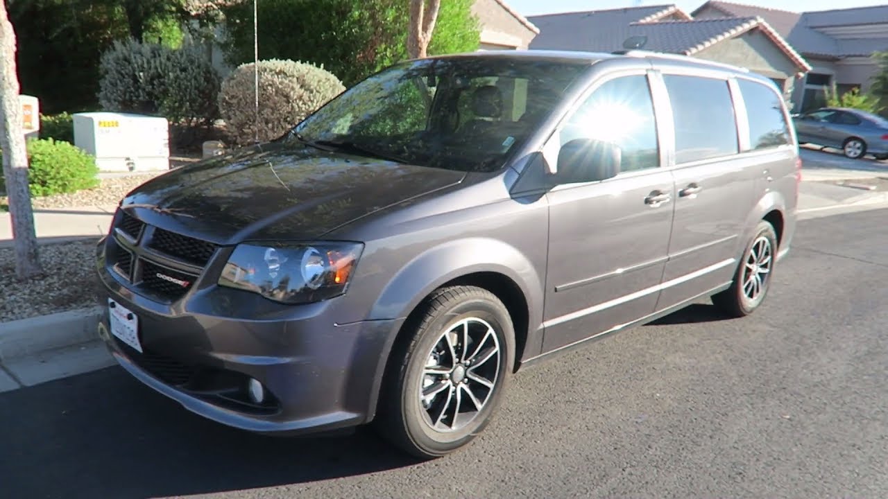 2017 dodge minivan