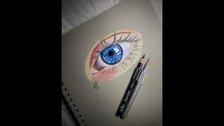 رسم الرموش بشكل واقعي