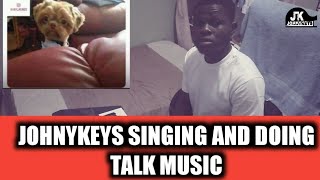 Watch Johnykeys Singing and doing Talk Music On Piano