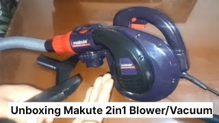 Makute 2in1 Blower/Vacuum Unboxing