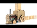 How to Make Domino Row Building Train