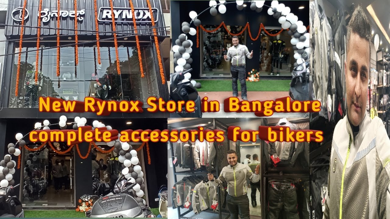 The Opening of the Rynox Store in Rajajinagar, Bangalore Just Today