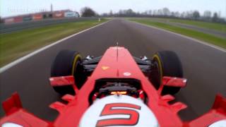 Sebastian vettel did his first laps as a scuderia ferrari driver, at
the wheel of an f2012, fiorano track. german around hundred and it...