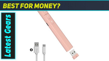 Pink Presentation Clicker: The Ultimate Wireless Presenter for Powerpoint & Mac!