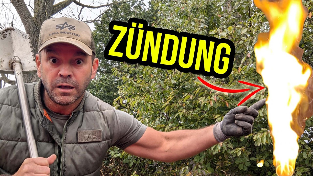 BRANDGEFÄHRLICH - auch nach über 80 Jahren! WW2 Funde mit dem Metalldetektor