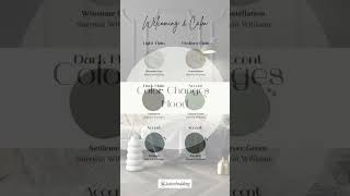 7 Calming Wall Color Palettes for 2025 | Sherwin Williams & Benjamin Moore Color Combos | USA Home