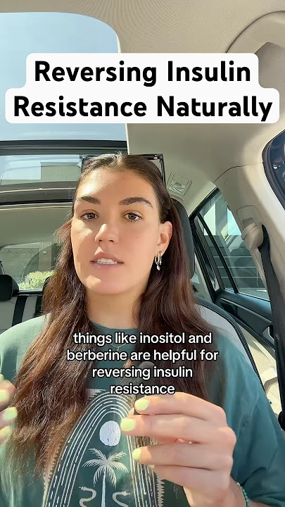 You DON’T need medication or supplements to reverse insulin resistance (diabetes)