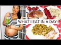 WHAT I EAT IN A DAY - PREGNANT & HEALTHY MEALS | OMABELLETV