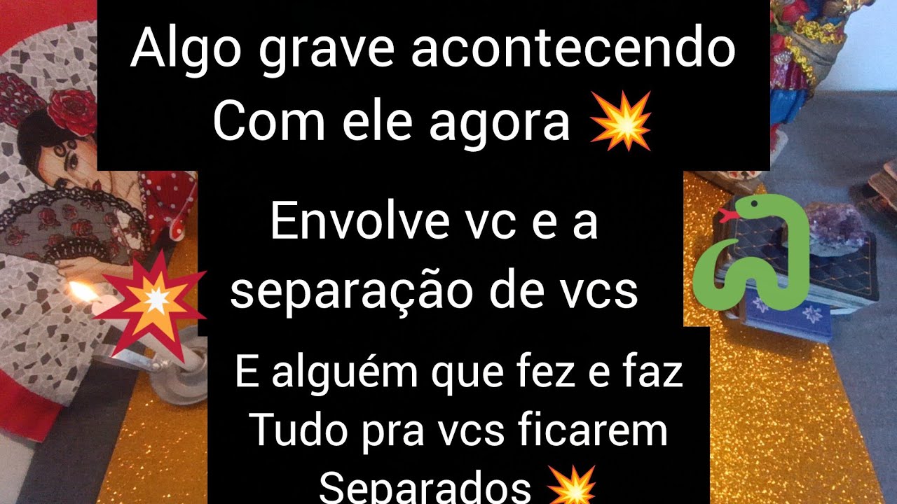 💥😱🚨ALGO GRAVE ACONTECE COM ELE(A)HJ ENVOLVE VC E O TERMINO DE VCS?E ALGUÉM LASCOU A SITUACAO DE VCS?