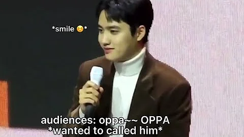 Kyungsoo (D.O.) with his never ending conflict with younger fans call him “Kyungsoo yaa~” - DayDayNews
