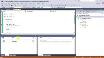 Debugging C/C++ applications in Visual Studio 2013