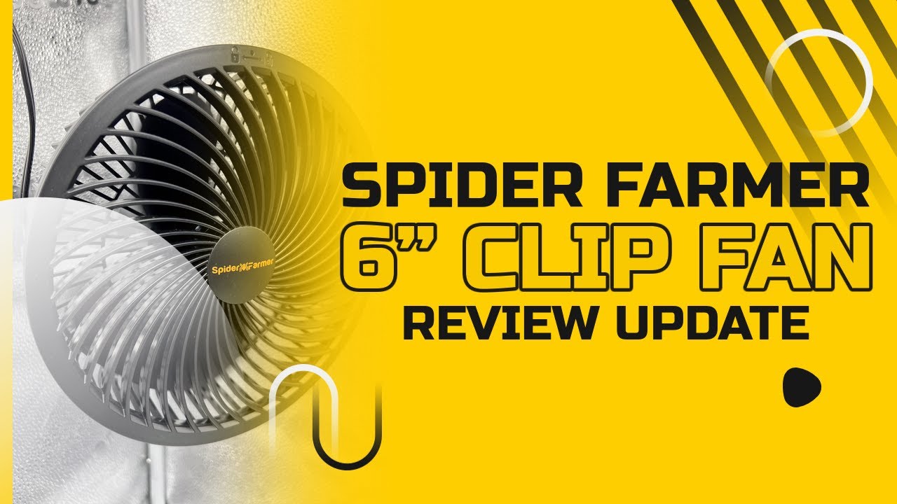 Spider Farmer ６インチクリップオンファン Amazon.com: Spider Farmer New Grow Tent Clip Fan 6