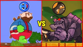 Blue Ball & Pink Ball VS Jump Ball Adventure | Fight All Bosses (Level 20, Level 45) screenshot 5