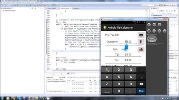 Android Tip Calculator Tutorial, Chapter 3: Java - Part 19