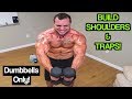 Intense 8 Minute Dumbbell Shoulder & Trap Workout