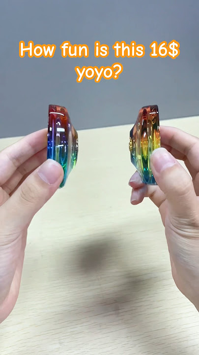 How fun is this 16$ yoyo 😍#yoyo #crystals #magicyoyok2pcrystal #beauty #funny #fun #fyp #shorts
