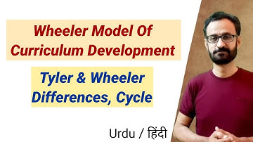 Wheeler Model || Curriculum Development || B.Ed./M.Ed./UGC NET Education/SET