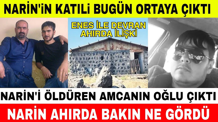 Narin'in Katili Amca Salim Güran'ın Oğlu ve Enes Güran Çıktı! Narin Güran Ahırda Bakın Ne Gördü