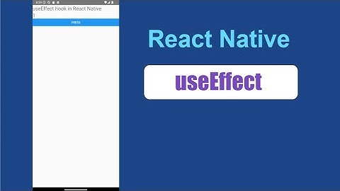 React native tutorial in hindi #21 useEffect hook