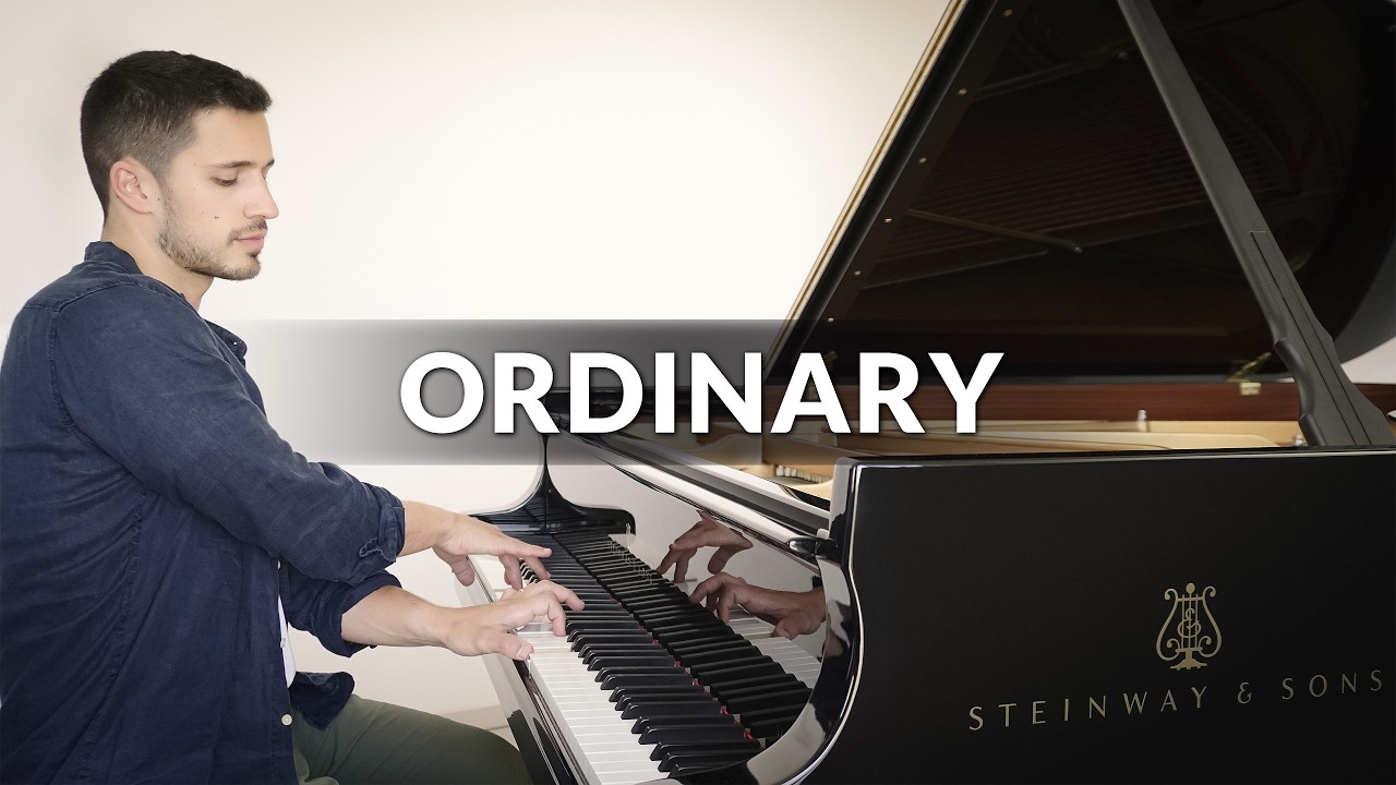 Ordinary - Alex Warren | Piano Cover + Sheet Music Ordinary - Alex Warren | Piano Cover + Sheet Music