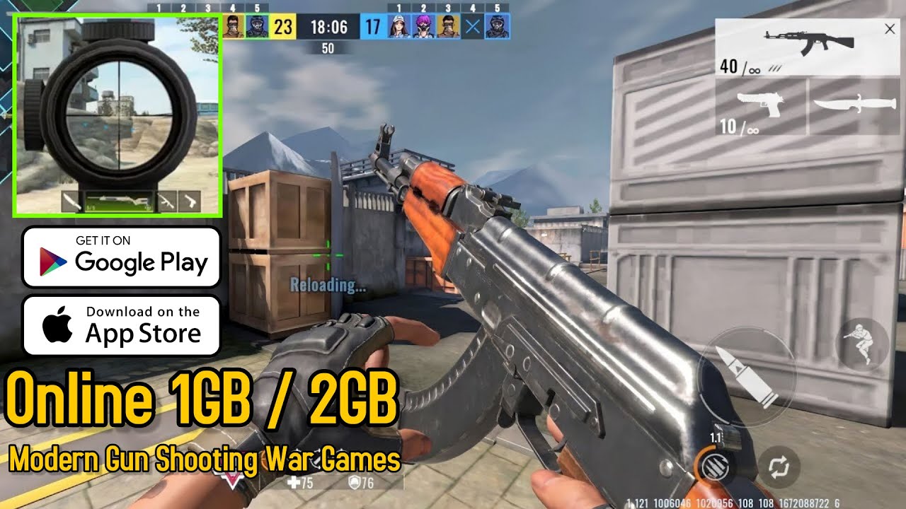 Modern Gun Shooting War Games | Best free Android games - YouTube