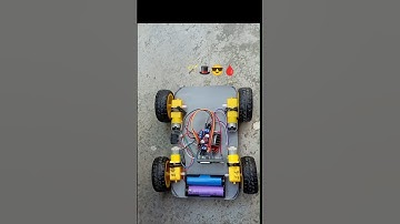 Bluetooth RC Car | ESP32 | L298n motor Module | 18650 2s battery | 4 double shaft Bo motors & wheels