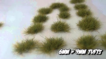 Using a static grass applicator