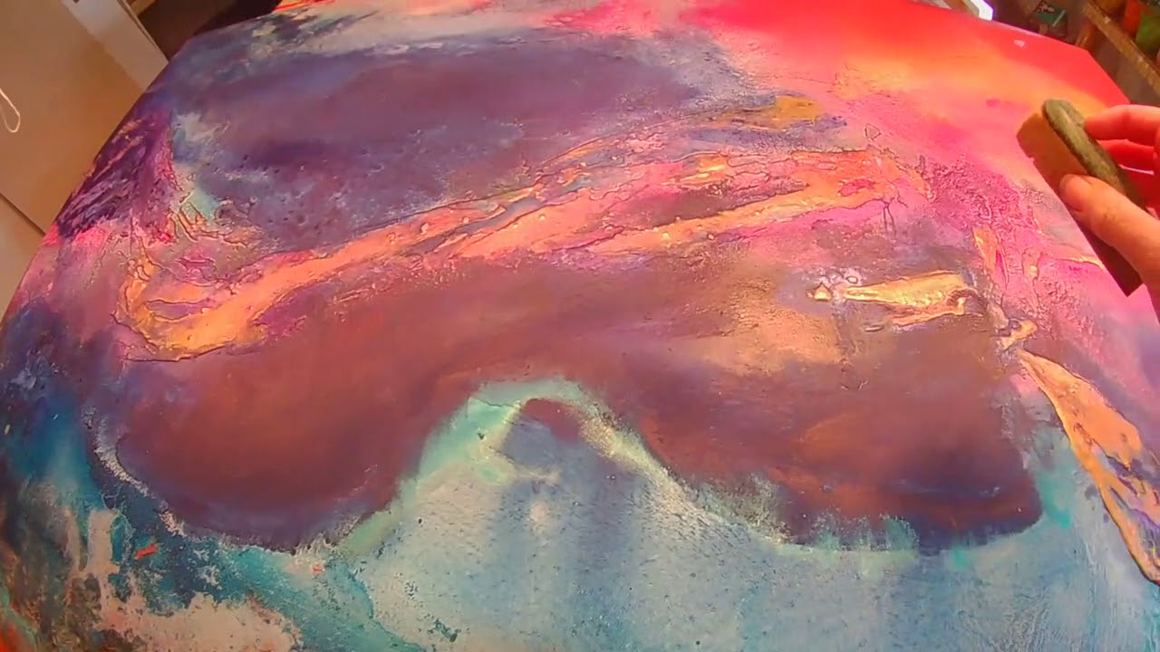 Caroline Ashwood | Abstract Artist in Action