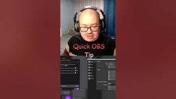 Quick OBS Tips - Snapping Sources #shorts #obstips #subscribe