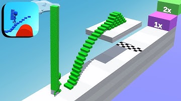 STACK DRAW ALL LEVELS GAMEPLAY ANDROID,IOS (LEVELS 1-3)