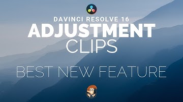 Davinci Resolve 16 Adjustment Clips - 5 Minute Friday #19