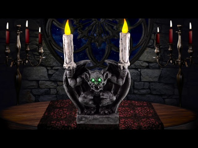 Gargoyle Candelabra Demo