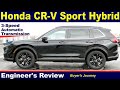 New Honda CR-V Sport Hybrid BEST Comprehensive Head-to-Tow Review | Test Drive | Buyers  Prospective