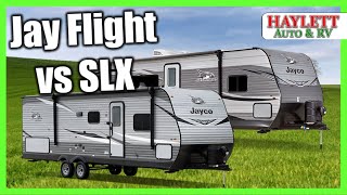 RV COMPARISON! Jayco SLX vs Jay Flight Travel Trailers