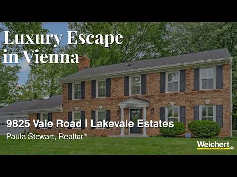 9825 Vale Road, Vienna, VA home video tour