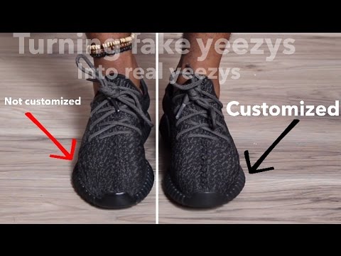 fakest yeezys in the world