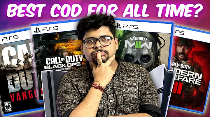 TOP 5 CALL OF DUTY Games You MUST Play on PS5/PS4/PS3