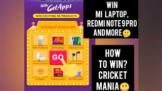Cricket Mania🏏 || How To Play And Win Mi Notebook,Redmi Note 9 Pro And More 🤫 || Get Apps Xiomi screenshot 3