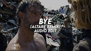 Download Lagu Ariana Grande - bye (Altare Remix) (Slowed + Reverb) [Edit Audio] MP3