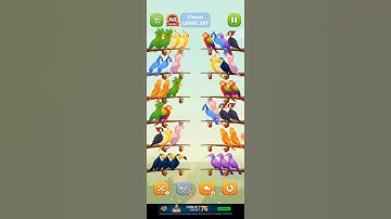 Bird sort puzzle walkthrough #viral #shorts #trending #short #birds