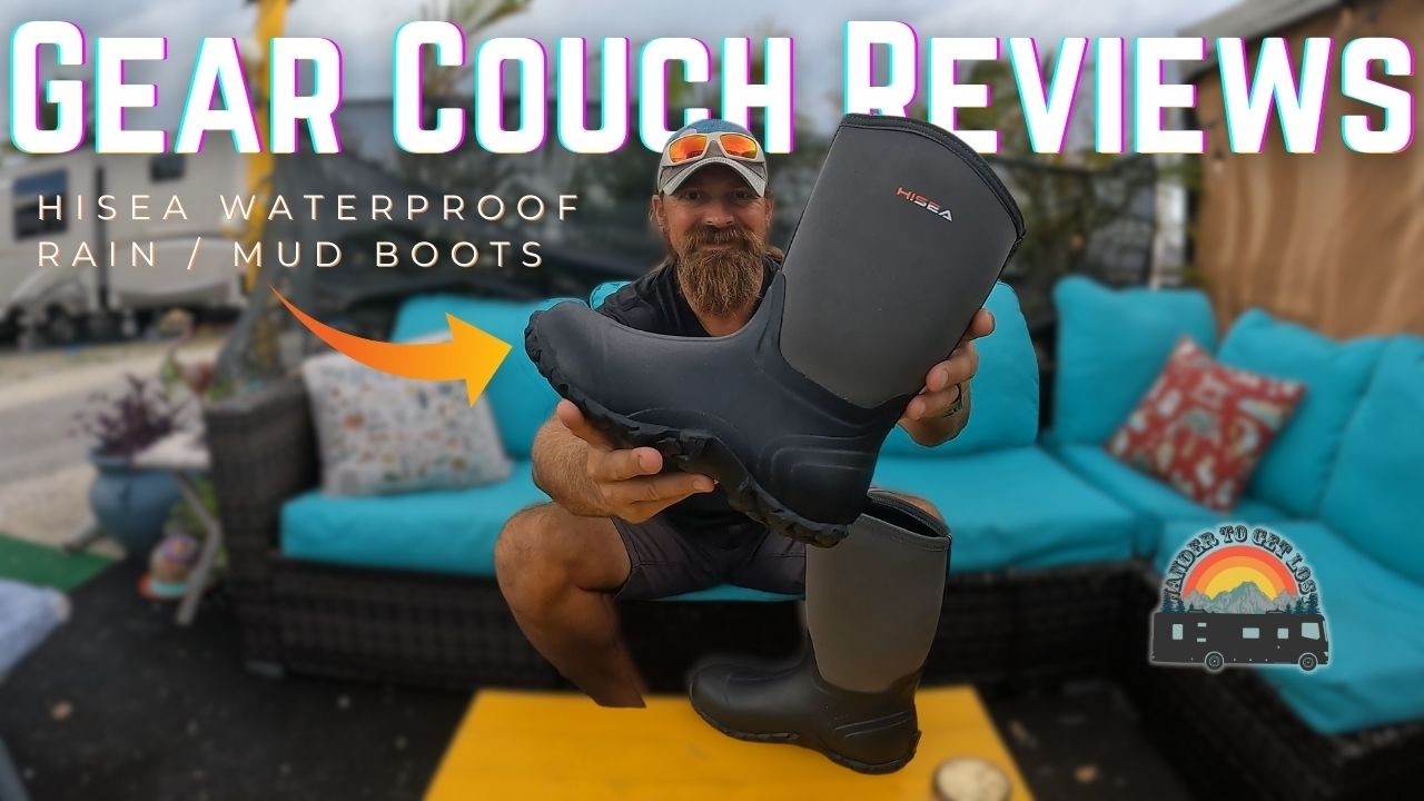 HISEA Mud and Rain Waterproof Boots | Gear Couch Reviews
