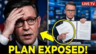 MAGA Mike Johnson's ENTIRE PLAN COLLAPSES During LIVE Interview!