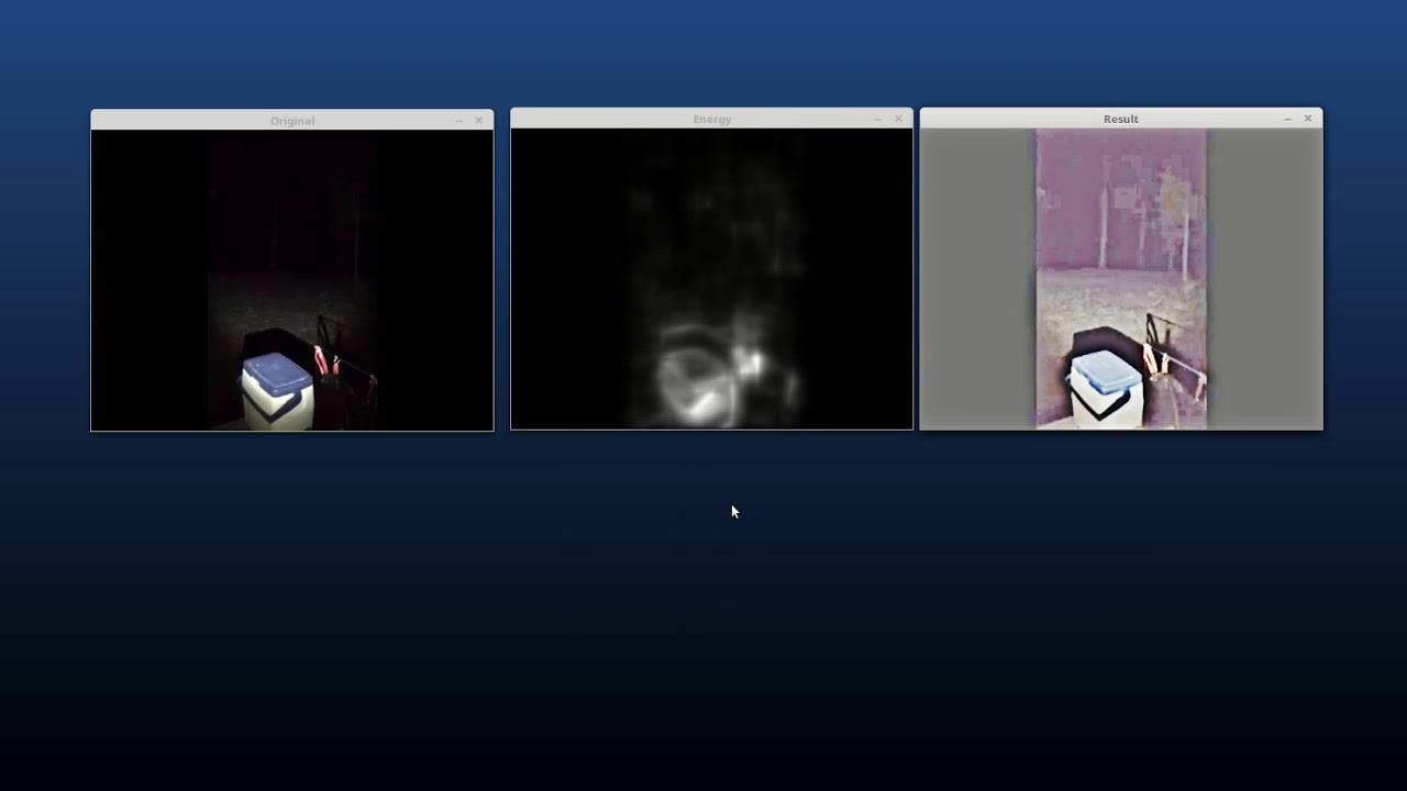 Night vision without infrared light or Thermal Camera YouTube