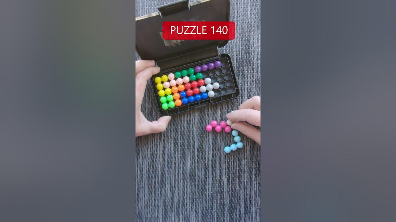 How to solve Kanoodle Level 6 Puzzle 140 kanoodle shorts brainteaser