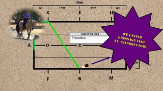 WE UNITED Working Equitation Dressage Test L1 Introductory
