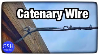 Catenary Wire - What Height Must it be Installed at?