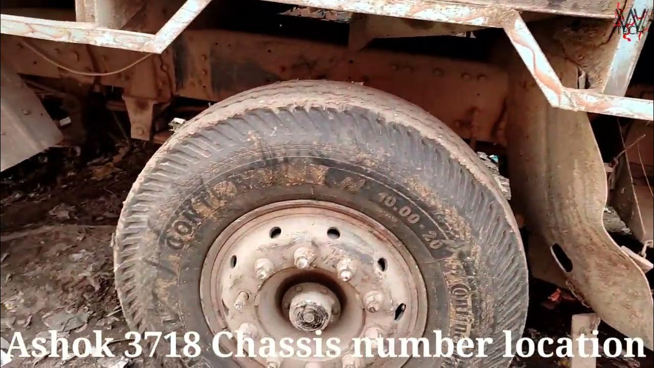 Ashok Leyland 3718 Chassis number location YouTube
