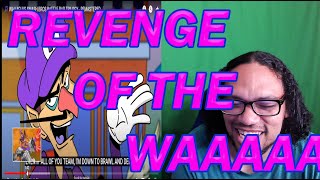 REACTION: WALUIGI VS SMASH BROS BATTLE RAP TRILOGY